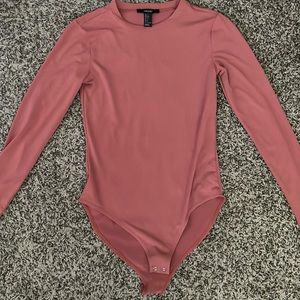 Forever 21 mauve body suit